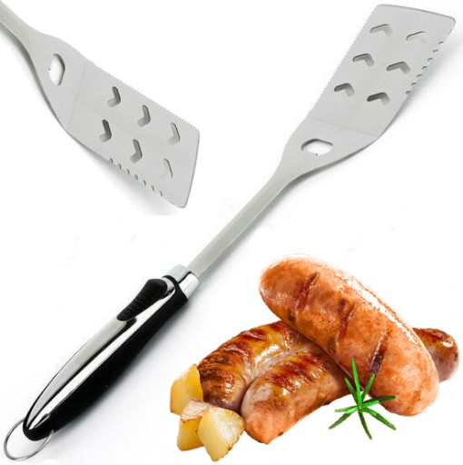 LANDMANN ŁOPATKA DO OBRACANIA GRILLOWANIA INOX