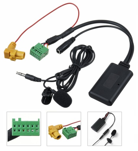 KABEL ZŁĄCZE ADAPTER BLUETOOTH AUDI MMI 3G + MIK