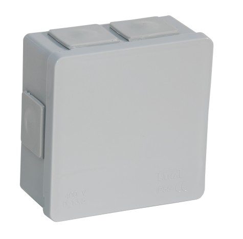 PUSZKA HERMETYCZNA N/T IP55 86x86x32mm SZARA