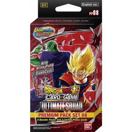 DRAGON BALL SCG Ultimate Premium Pack Set 08
