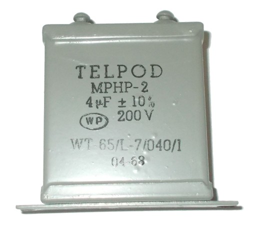 KONDENSATOR _ PIO AUDIO __ MPHP-2 __ 4uF 200V
