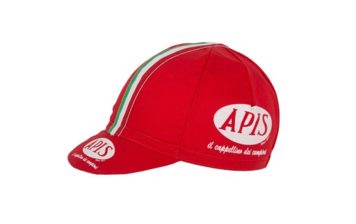 APIS Czapka kolarska pod kask - CZERWONA