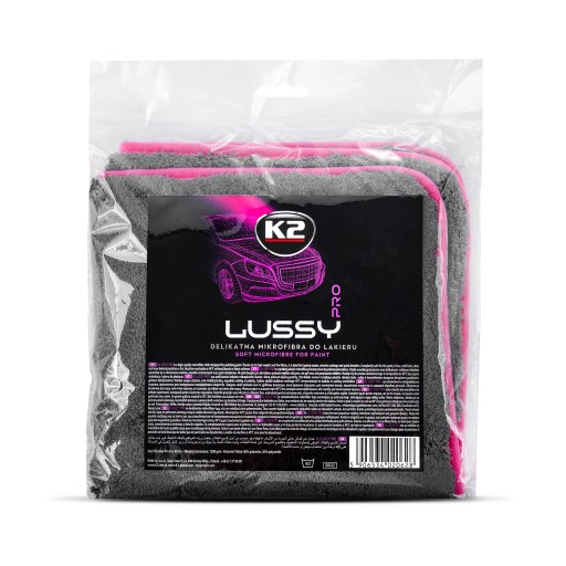 K2 LUSSY PRO 40X40CM RĘCZNIK MIKROFIBRA DO POLEROWANIA LAKIERU SAMOCHODU