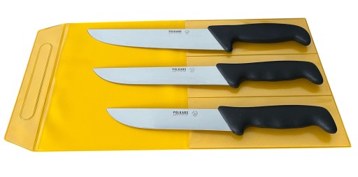 Polkars zestaw 3 noży (modele 04, 05, 33) czarny