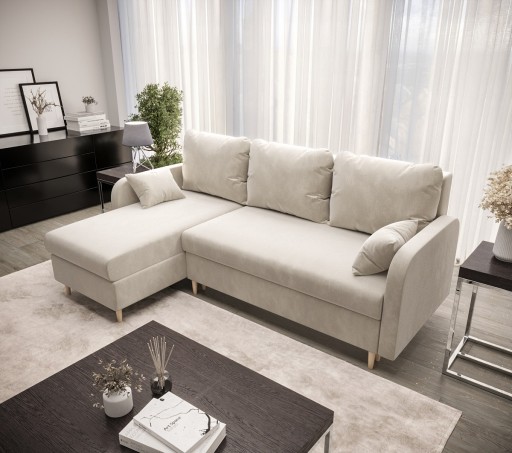 Narożnik Z Funkcją Spania 224 Bari RN10 O-sofa