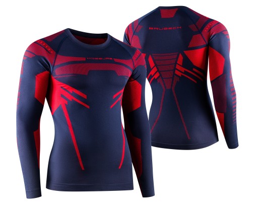 BRUBECK DRY BLUZA TERMOAKTYWNA DO TURYSTYKI - L