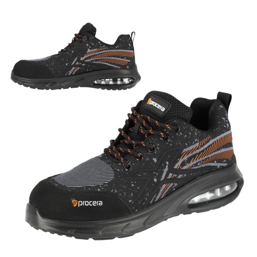BUTY ROBOCZE męskie damskie obuwie ochronne BHP półbuty podnosek SB r.42