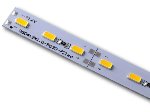 Taśma LED 5630 biała CIEPŁA sztywna 20W 50cm