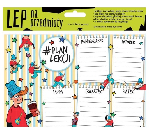 ELEKTROSTATYCZNY PLAN LEKCJI A5 CHŁOPAK