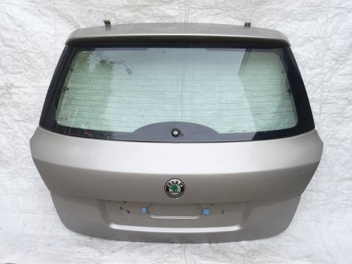 KLAPA SZYBA TYŁ TYLNA TYLNIA SKODA FABIA II 2 5J0 HATCHBACK HTB HB 9202