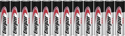 12x Bateria ENERGIZER Max LR6 AA R6 E91 1,5V