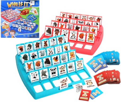 СЕМЕЙНАЯ НАСТОЛЬНАЯ ИГРА УГАДАЙ КТО С ЖИВОТНЫМИ