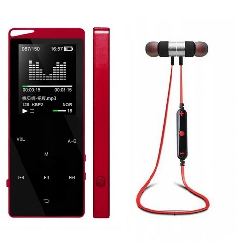 MP4 X03 32GB- Bluetooth+ Bezprzewodowe słuchawki