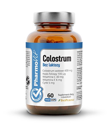 PHARMOVIT COLOSTRUM bez laktozy 60kaps.+ WITAMINY
