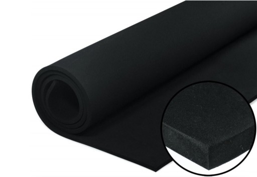 Guma mikroguma o grubości 3mm, arkusz 1000x 500mm (0.5m2)