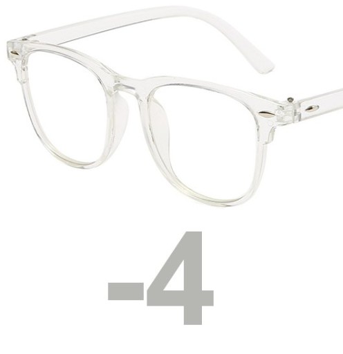 OKULARY KOREKCYJNE NERD nerdy retro MINUSY -4