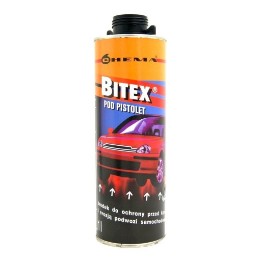 BITEX DO KONSERWACJI PODWOZIA POD PISTOLET 1L
