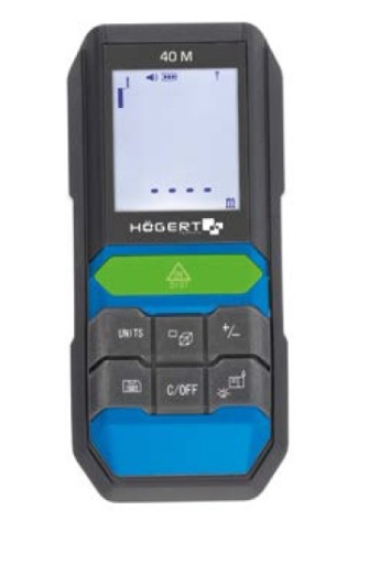 DALMIERZ MIERNIK LASEROWY 40 M HOGERT HT4M322
