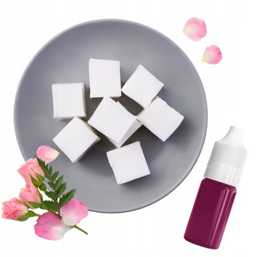 Baza Mydlana 1kg + Barwnik do Mydła Migrujący 10ml
