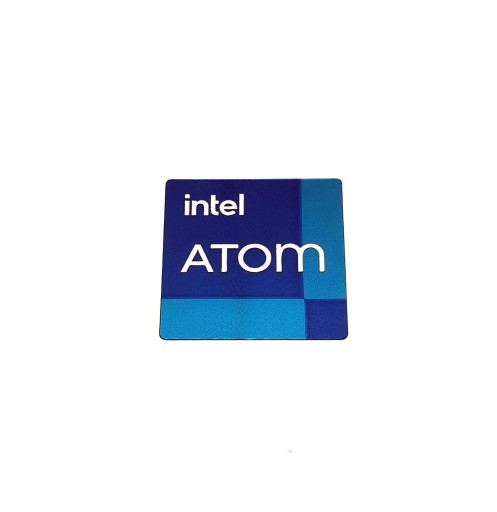 Naklejka INTEL ATOM 18x18mm [390]