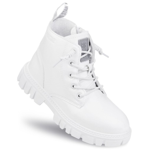 BUTY zimowe BOTKI dziecięce BIG STAR skórzane ocieplane MM374142 32
