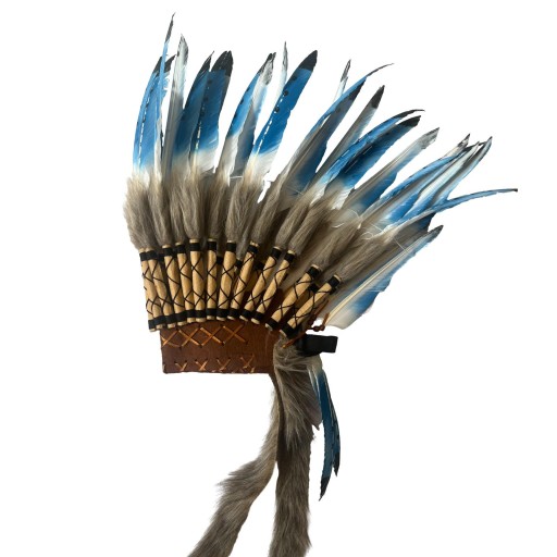 American Chief Indian Native Hat Headwear Costume Men Women Feather