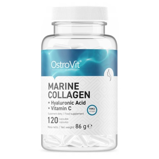 OSTROVIT COLLAGEN 120 KOLAGEN + KWAS HIALURONOWY