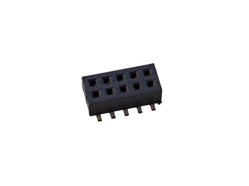 Gniazdo kołkowe żeńskie 2x5pin raster 1,27mm 5 szt