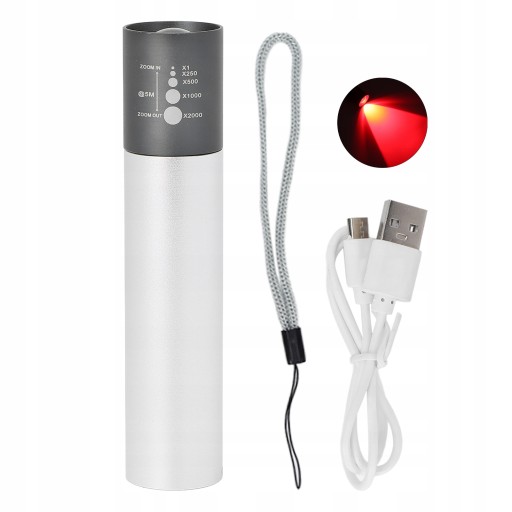 LAMPA DO TERAPII ŚWIATŁEM CZERWONYM