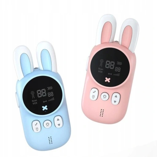 Walkie-talkie krótkofalówki dla dzieci zestaw 2szt