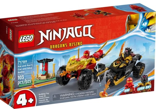 LEGO NINJAGO 71789 BITWA SAMOCHODOWO-MOTOCYKLOWA