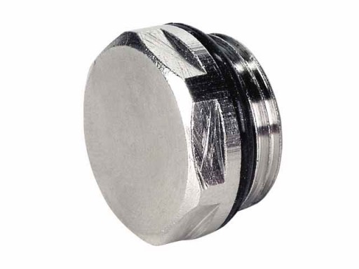 Korek Do Grzejnika Stalowego 1/2 Chrom . Diamond