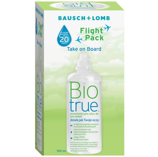 Płyn do soczewek Biotrue / Bio True 100 ml