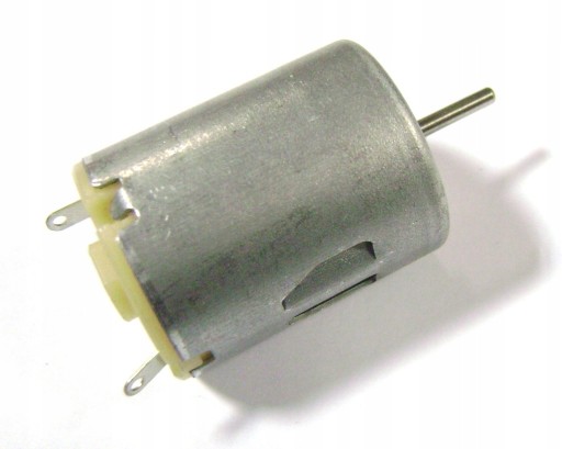 Silnik elektryczny silniczek 6 - 9V DC pradnica ?