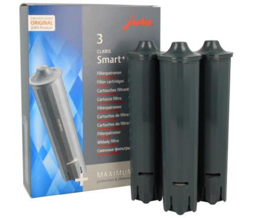 3x filtr wody Claris Smart+ do ekspresu do kawy Jura 24233