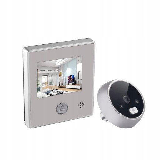 WIDEODOMOFON DOMOFON 2.8'' LCD 2MPX INTELIGENTNY