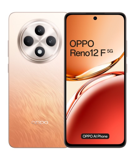 Smartfon OPPO Reno12 F 5G 8/256 GB pomarańczowy