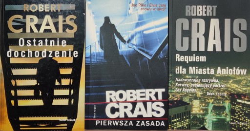 Robert Crais x 3 książki