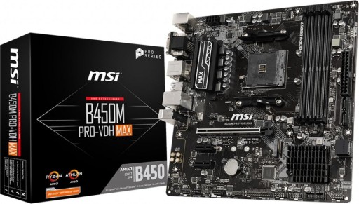 Płyta główna MSI B450M PRO-VDH MAX