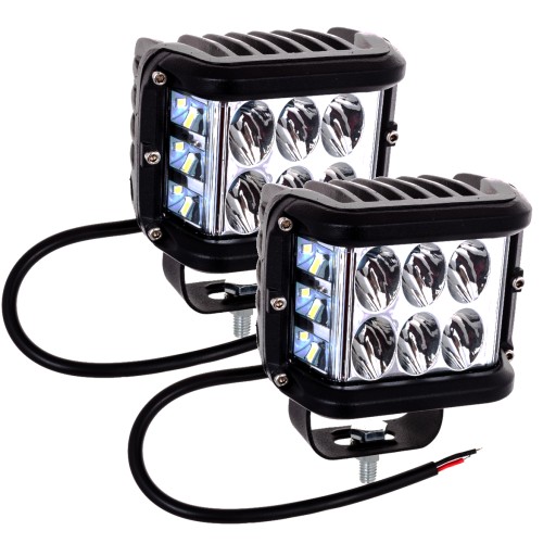 Lampa robocza Led zestaw doświetlanie zakrętów