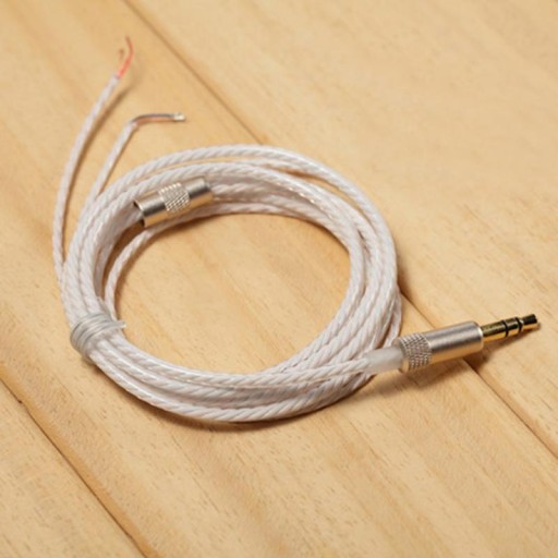 Kabel przewód do słuchawek DIY recabling jack