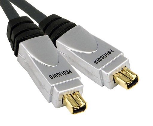Przewód FireWire 4/4 IEEE 1394a (DV, i.Link) 1,5m.