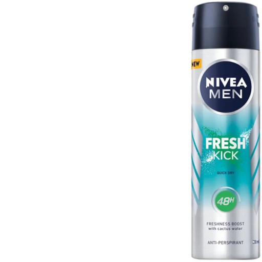NIVEA MEN DEZODORANT ANTIPERSPIRANT SPRAY MĘSKI Fresh Kick