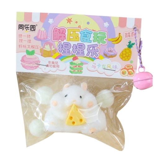 Realistic Hamster Squishy Toy Antistress Tool