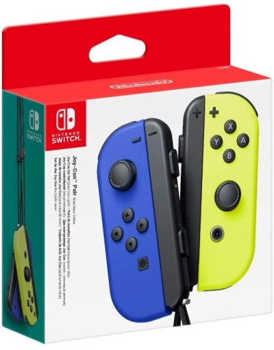 Kontroler Nintendo Switch Joy-Con Pair, Blue/Neon Yellow
