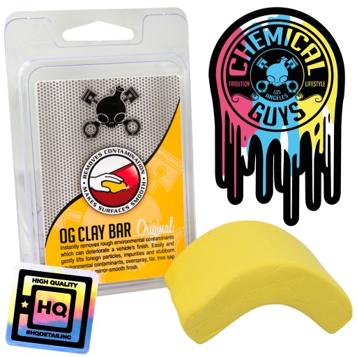 CHEMICAL GUYS CLAY BAR MEDIUM - glinka do lakieru