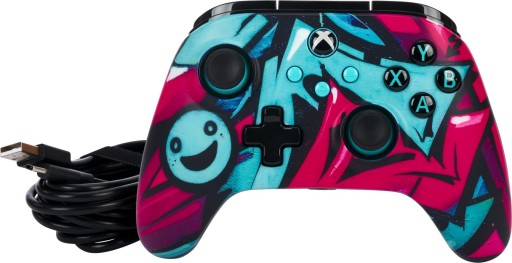 PowerA Pad przewodowy XO XSX PC Advantage Wild Style