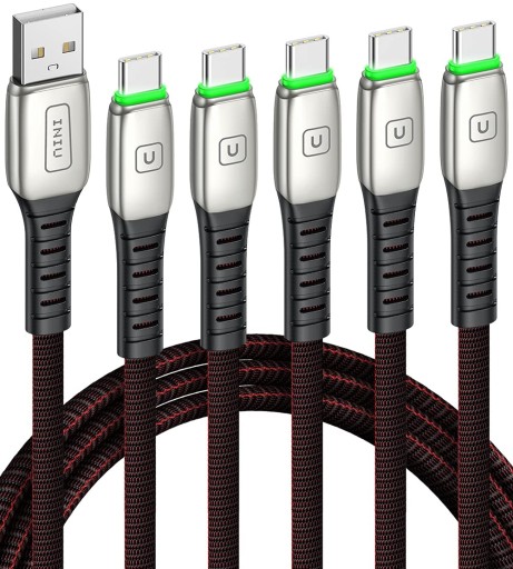 INIU 5-pakowy kabel USB C 3.1 OUTLET