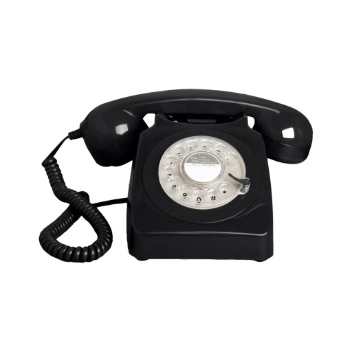 Telefony w stylu retro Telefon stacjonarny w stylu retro Stary
