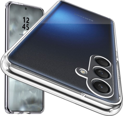ETUI DO SAMSUNG M35 5G CRYSTAL TRANSPARENT LIQUID CASE